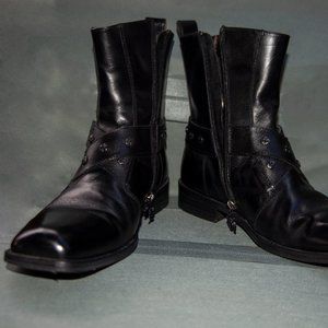 Black Lounge "U Rock" by Mark Nason Boots Men’s Size 10.5